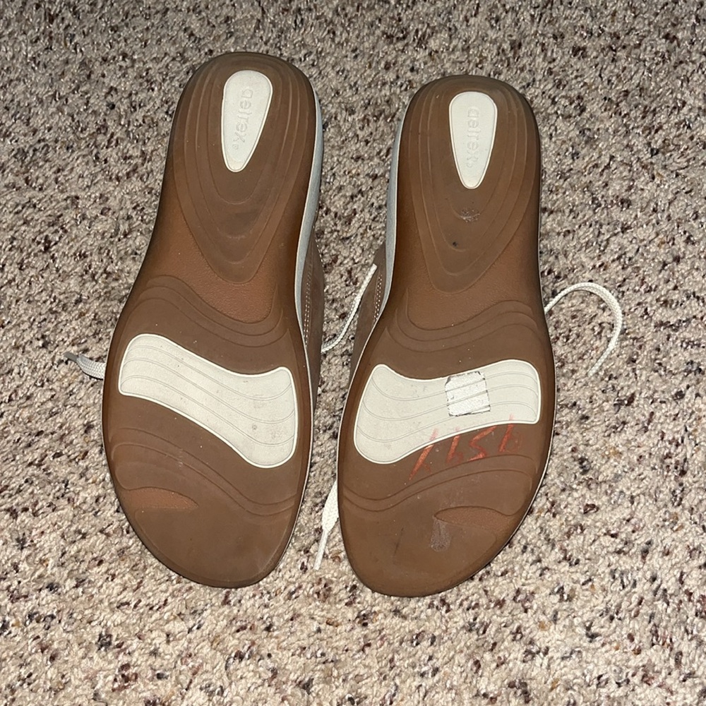 Aetrex Dana - Sneakers Warm Brown Size US 8.5 EUR 39 - Picture 11 of 13